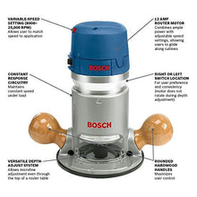 Load image into Gallery viewer, Bosch 1617EVS 2.25 HP Electronic Fixed-Base Router
