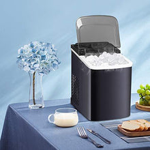 Load image into Gallery viewer, Northair Stainless Steel Portable Countertop Ice Maker with Ice Scoop and Basket 26 lb. Daily Capacity - Black
