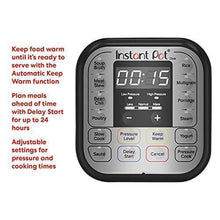 Load image into Gallery viewer, Instant Pot Duo 7-in-1 Electric Pressure Cooker, Slow Cooker, Rice Cooker, Steamer, Saute, Yogurt Maker, Sterilizer, and Warmer, 6 Quart, 14 One-Touch Programs
