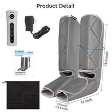 Load image into Gallery viewer, RENPHO Leg Massager for Relaxation, Compression Massage for Foot and Calf , with 3 Intensity 2 Modes, Useful for Circulation and Leg Muscle Fatigue Relief, Mothers Day Gifts
