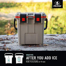 Load image into Gallery viewer, Pelican Elite 20 Quart Cooler (Dark Gray/Green)
