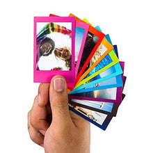 Load image into Gallery viewer, Fujifilm Instax Mini 11 Instant Camera - Charcoal Grey (16654786) + Fujifilm Instax Mini Twin Pack Instant Film (16437396) + Single Pack Rainbow Film + Case + Travel Stickers
