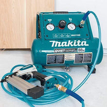 Load image into Gallery viewer, Makita MAC210Q Quiet Series, 1 HP, 2 Gallon, Oil-Free, Electric Air Compressor
