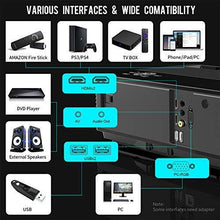 Load image into Gallery viewer, YABER Y21 Native 1920 x 1080P Projector 7800L Upgrad Full HD Video Projector, Support 4k &amp; Zoom, Home &amp; Outdoor Projector Compatible w/TV Stick,HDMI,VGA,USB, iPhone,Android,Laptop,PS4,Xbox

