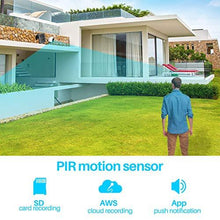 Load image into Gallery viewer, 4G LTE Outdoor Battery and Solar-Powered Cellular Security Camera,SIM Card Included,1080P Night Vision, PIR Motion Detection,No WiFi or Wire Needed-Wyave
