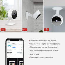 Load image into Gallery viewer, LaView Security Cameras 4pc,Home Security Camera Indoor 1080P,WiFi Cameras for Pet,Motion Detection,Two-Way Audio,Night Vision,Works with Alexa &amp; Google Assistant,iOS &amp; Android &amp; Web Access,US Cloud
