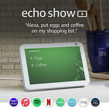 Load image into Gallery viewer, Echo Show 8 (1st Gen, 2019 release) -- HD smart display with Alexa – stay connected with video calling - Sandstone
