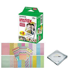 Load image into Gallery viewer, Fujifilm Instax Mini 9 Instant Camera w/Fujifilm Instax Mini 9 Instant Films (20 Pack) + A14 Pc Deluxe Bundle for Fujifilm Instax Mini 9 Camera (Flamingo pink)
