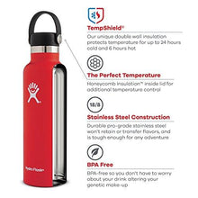 Load image into Gallery viewer, Hydro Flask 21 oz Water Bottle, Sport Cap - Olive
