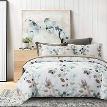 Load image into Gallery viewer, MILDLY Duvet Cover King Size, 100% Egyptian Cotton Bedding Set Soft &amp; Breathable for All Seasons(1 King Comforter Cover + 2 Pillow Shams)
