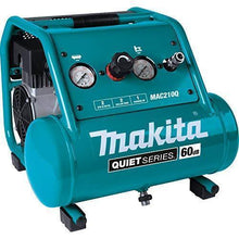 Load image into Gallery viewer, Makita MAC210Q Quiet Series, 1 HP, 2 Gallon, Oil-Free, Electric Air Compressor

