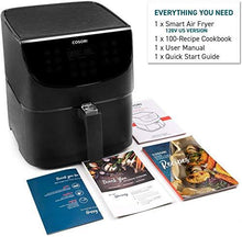 Load image into Gallery viewer, COSORI Smart WiFi Air Fryer(100 Recipes), 13 Cooking Functions, Keep Warm &amp; Preheat &amp; Shake Remind, Works with Alexa &amp; Google Assistant, 5.8 QT, Black
