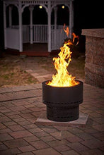 Load image into Gallery viewer, HY-C FG-19 Flame Genie Portable Smoke-Free Inferno Wood Pellet Fire Pit, USA Made, 19" Diameter, Black
