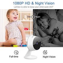 Load image into Gallery viewer, LaView Security Cameras 4pc,Home Security Camera Indoor 1080P,WiFi Cameras for Pet,Motion Detection,Two-Way Audio,Night Vision,Works with Alexa &amp; Google Assistant,iOS &amp; Android &amp; Web Access,US Cloud

