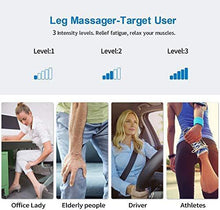 Load image into Gallery viewer, RENPHO Leg Massager with Heat, Compression Calf Thigh Foot Massage, Adjustable Wraps Design for Most Size, with 6 Modes 3 Intensities, Gifts for Mom Dad Elder to Relax Leg Muscle
