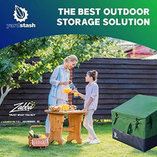 Load image into Gallery viewer, YardStash YSSB02 Outdoor Storage Deck Box, Medium, Green
