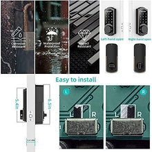 Load image into Gallery viewer, Smart Deadbolt,hornbill Door Locks with Keypads,Include Wi-Fi Bridge,Work with Alexa&amp;Google Home,Free APP, Code,Bluetooth Keyless Entry Door Lock ,Smart Locks Front Door for Home Office Airbnb,Black
