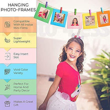 Load image into Gallery viewer, Fujifilm Instax Mini 11 Instant Camera + Instax Mini Twin Pack Film + Hanging Frames + Plastic Frames + Case + Close Up Filters - All Inclusive Bundle! (Ice White)
