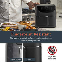 Load image into Gallery viewer, COSORI Air Fryer (100 Recipes Book) 1500W Electric Hot Oven Oilless Cooker, 11 Presets Preheat &amp; Shake Reminder, LED Touch Screen, Nonstick Basket, 3.7 QT, Digital-Black
