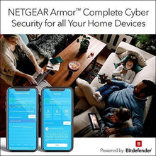 Load image into Gallery viewer, NETGEAR Orbi Tri-band Whole Home Mesh WiFi System with 3Gbps Speed (RBK50) – Router &amp; Extender Replacement Covers Up to 5,000 sq. ft., 2-Pack Includes 1 Router &amp; 1 Satellite White
