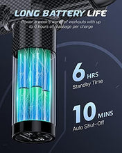 Load image into Gallery viewer, Massage Gun Deep Tissue Percussion Muscle Massage for Athletes - 20 Speeds Quiet Handheld Massager for Muscle Deep Relaxation - 6 Different Massage Heads
