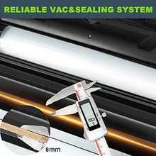 Load image into Gallery viewer, Potane Precision Vacuum Sealer Machine,Pro Food Sealer with Built-in Cutter and Bag Storage(Up to 20 Feet Length), Both Auto&amp;Manual Options,2 Food Modes,Includes 2 Bag Rolls 11”x16’ and 8”x16’,Compact Design
