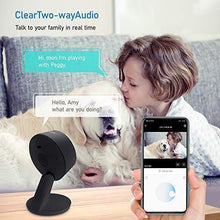 Load image into Gallery viewer, Laview Home Security Camera HD 1080P(2 Pack) AI Human Detection,Include 2 SD Cards,32GB Two-Way Audio,Night Vision,WiFi Indoor Surveillance for Baby/pet,Alexa and Google,Cloud Service (US Server)
