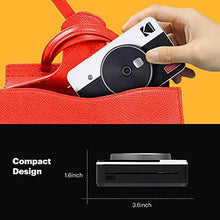 Load image into Gallery viewer, Kodak Mini Shot 2 Retro | 68-Sheet Bundle | Portable Wireless Instant Camera &amp; Photo Printer, Compatible with iOS &amp; Android and Bluetooth Devices, Real Photo (2.1x3.4) 4Pass Technology - Yellow
