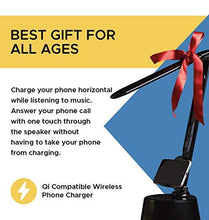 Load image into Gallery viewer, LumiCharge T2W Wireless Phone Charger Compatible iPhone/Android + Bluetooth Speaker + Adjustable Desk Lamp with Date Time TemperatureDisplay
