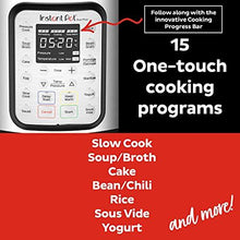 Load image into Gallery viewer, Instant Pot Duo Plus 8 Quart 9-in-1 Electric Pressure Cooker, Slow Cooker, Rice Cooker, Steamer, Saute, Yogurt Maker &amp; Warmer, Sterilizer, 15 One-Touch Programs
