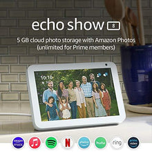 Load image into Gallery viewer, Echo Show 8 (1st Gen, 2019 release) -- HD smart display with Alexa – stay connected with video calling - Sandstone
