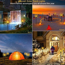 Load image into Gallery viewer, Aityvert Solar Lights, 43" Flickering Flames Torch Lights Outdoor Waterproof Landscape Decoration Lighting Dusk to Dawn Auto On/Off Security Flame Lights for Yard Garden Pathway Driveway 4-Pack
