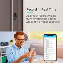 Load image into Gallery viewer, [2021 Newest] Keyless Entry Deadbolt Door Lock, hornbill Smart Lock Front Door, Electronic Door Locks with Keypad, Digital Auto Lock Bluetooth Door Locks for Homes Bedroom Office
