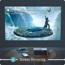 Load image into Gallery viewer, VANKYO Leisure 410 [Mini Tripod Included] Outdoor Projector with 1080P Supported, Portable Projector Compatiable with iOS/Android Connection, TV Stick, HDMI, PS5, VGA, USB for Home Entertainment
