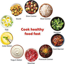 Load image into Gallery viewer, Instant Pot Ultra 80 Ultra 8 Qt 10-in-1 Multi- Use Programmable Pressure Cooker, Slow Cooker, Rice Cooker, Yogurt Maker, Cake Maker, Egg Cooker, Sauté, and more, Stainless Steel/Black
