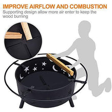 Load image into Gallery viewer, Outdoor Fire Pits Wood Burning Firepits for Outside,32 Inch
