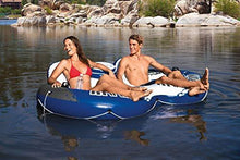 Load image into Gallery viewer, Intex River Run II Inflatable 2 Person Tube + 1 Person Inflatable Tube (4 Pack)
