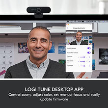Load image into Gallery viewer, Logitech BRIO Ultra HD Webcam for Video Conferencing, Recording, and Streaming - Black
