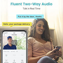 Load image into Gallery viewer, WiFi Video Doorbell Camera, XTU 2K Resolution Wireless Doorbell Camera with Wireless Chime, No Monthly Fees, 2-Way Audio, Motion Detection, Support Local/Cloud Storage
