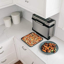 Load image into Gallery viewer, Ninja Foodi Digital Fry, Convection Oven, Toaster, Air Fryer, Flip-Away for Storage, with XL Capacity, and a Stainless Steel Finish (Renewed)

