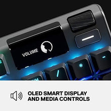 Load image into Gallery viewer, SteelSeries Apex 7 Mechanical Gaming Keyboard – OLED Smart Display – USB Passthrough and Media Controls – Tactile and Clicky – RGB Backlit (Blue Switch)
