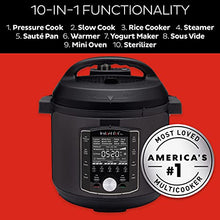 Load image into Gallery viewer, Instant Pot Pro 10-in-1 Pressure Cooker, Slow Cooker, Rice/Grain Cooker, Steamer, Saute, Sous Vide, Yogurt Maker, Sterilizer, and Warmer, 6 Quart

