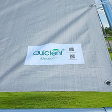 Load image into Gallery viewer, Quictent 10X20ft Upgraded Heavy Duty Car Canopy Galvanized Frame Carport Outdoor Boat Shelter with 3 Reinforced Steel Cables
