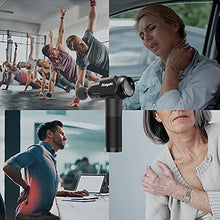 Load image into Gallery viewer, Muscle Massage Gun, Quiet Deep Tissue Massage Gun for Athletes Percussion Massager Handheld for Soreness Miudaml U3 Black
