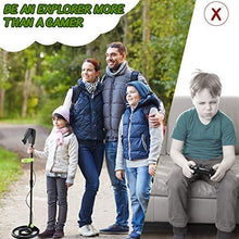 Load image into Gallery viewer, RM RICOMAX Metal Detector for Kids - Kids Metal Detector with LCD Display &amp; Buzzer IP68 Waterproof &amp; 2 Lb Lightweight Best Gift for Kids 24 to 35'' Foldable &amp; Adjustable Kids Metal Detector, Green
