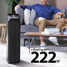 Load image into Gallery viewer, Toshiba Feature Smart WiFi Purifier, True HEPA Air Cleaner, Designed for Allergies, Pollen, Pets, Odors, Smoke and Dust, Works with Alexa, Black
