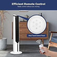 Load image into Gallery viewer, GOFLAME Evaporative Air Cooler, 3-in-1 Portable Tower Fan with Remote Control, 3 Speeds and 3 Modes, 9H Timer, LED Display, Air Humidifier Air Conditioner Fan for Home and Office
