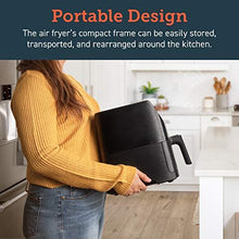 Load image into Gallery viewer, COSORI Air Fryer (100 Recipes Book) 1500W Electric Hot Oven Oilless Cooker, 11 Presets Preheat &amp; Shake Reminder, LED Touch Screen, Nonstick Basket, 3.7 QT, Digital-Black
