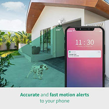 Load image into Gallery viewer, Pan Tilt Battery Powered Wireless Security Camera Outdoor 355° 2.4G WiFi Home Surveillance System with Spotlight Color Night Vision and Motion Detection-Soliom S800
