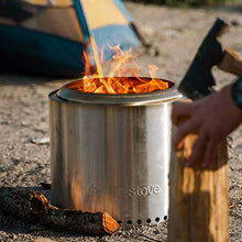 Load image into Gallery viewer, Solo Stove Ranger Outdoor Fire Pit Stainless Steel Portable Fire Pits for Wood Burning and Low Smoke great Fire Pit for S'mores and Hot Dogs
